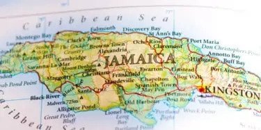 Map of Jamaica