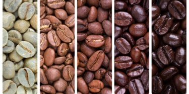 Grades of coffee roasting