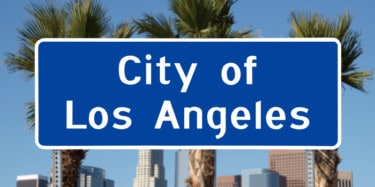 City of Los Angeles Sign
