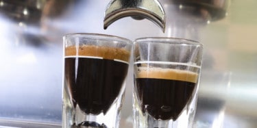 Double-shot of espresso