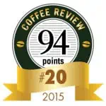 Coffee Review's No. 20 Coffee of 2015