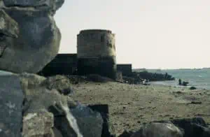 Ruins of the ancient port of Al Makha or Mokka, Yemen. Courtesy of Kenneth Davids.