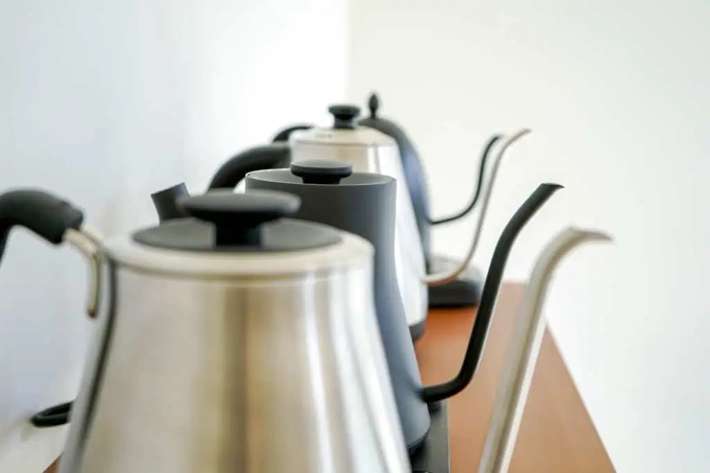 Photos of long goosenecks on kettles