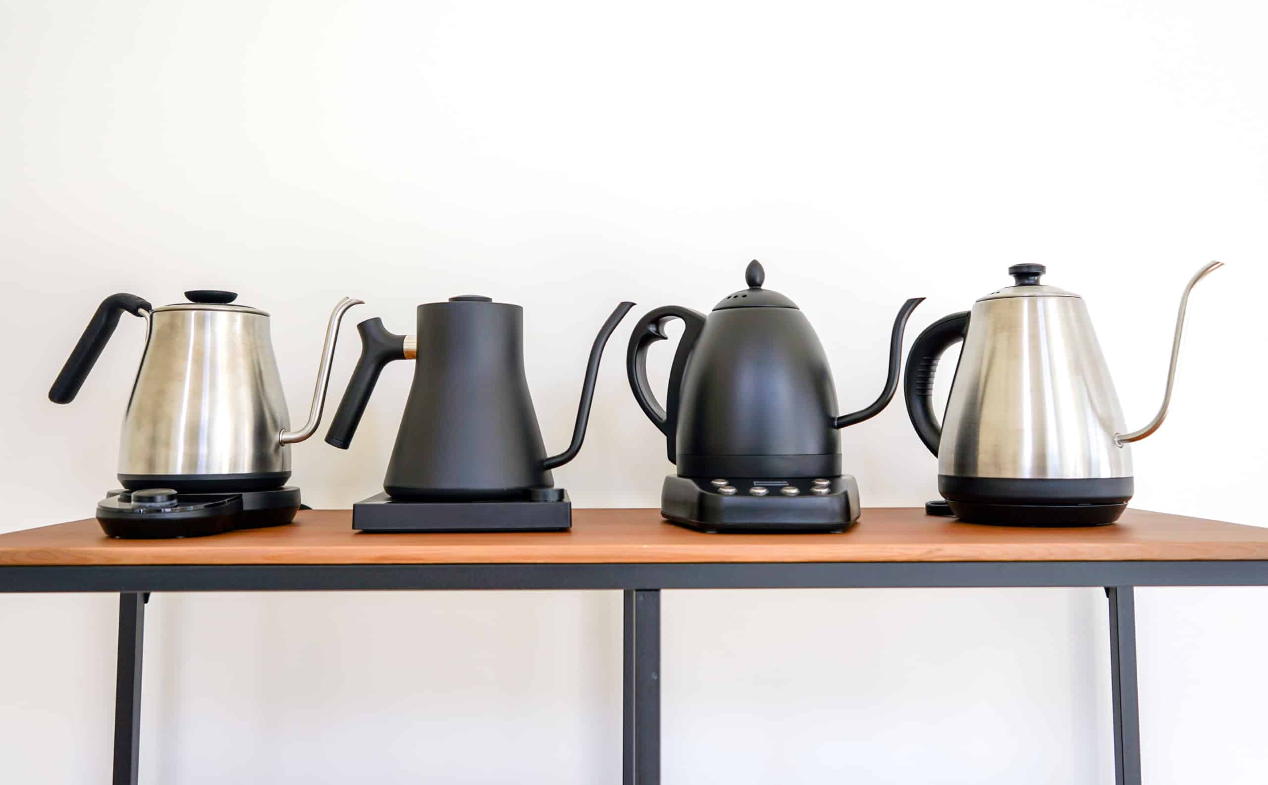 A Review of the Top Pourover Kettles, including the Stagg EKG